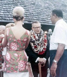 The Honorable H. Rex Lee, governor of American Samoa.