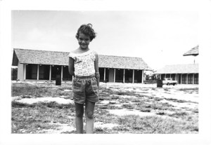 Karen at Tafuna, before Elizabeth came into her life.